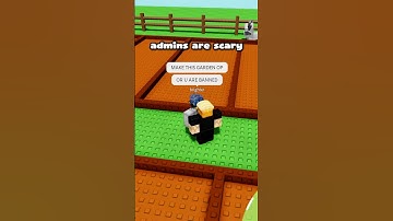 My garden was DELETED by an admin in Grow A Garden #growagarden #roblox