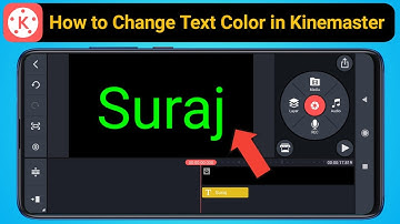 How to Change Text Color in Kinemaster App || Kinemaster app me text colour kaise badle