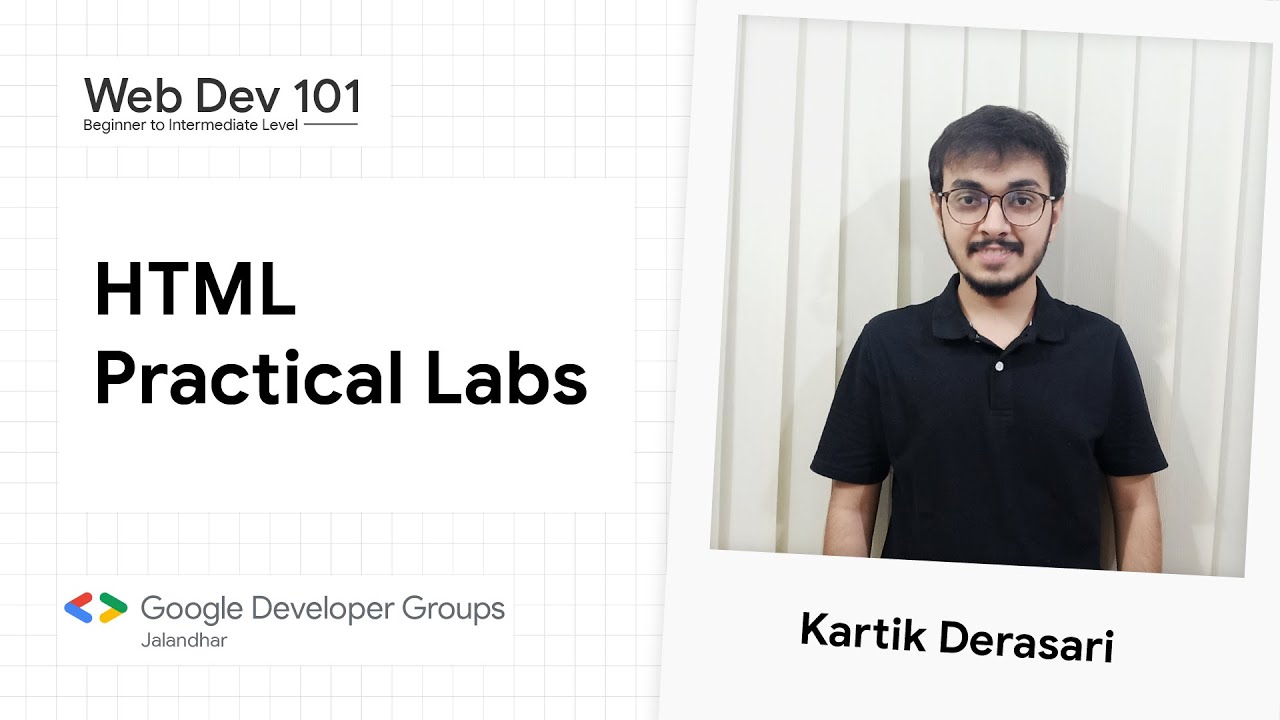 2. HTML Practical Labs | Web 101 | #TechDrill - YouTube
