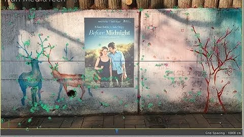 [시포디 트래킹] 벽에다 포스터를 붙이기-모션 트래킹 이미지 맞추기: 시네마 4D(Cinema 4D Image Motion Tracking Tutorial)