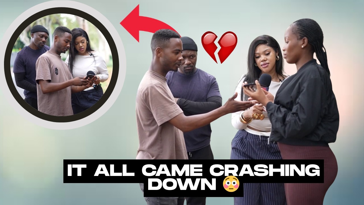 It All Came Crashing Down 😳Couples switch phones | NIYATHEMBANA NA?