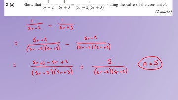 VO FA1 Week 8 3   Method of Differences
