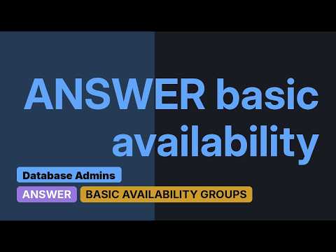 Databases: SQL Server Basic Availability Group: config-only replica? (2 Solutions!!)