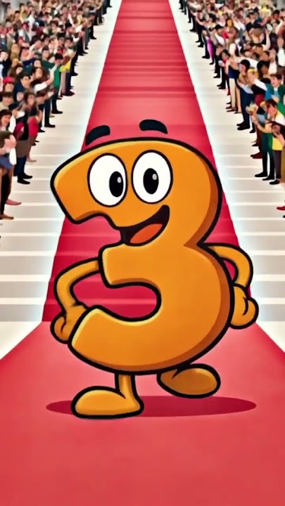 I'm number three #numbers #cattoon