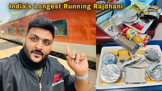 Longest Running Rajdhani Express First Class Food Review | Kerala to Delhi | Indian Railways | EP1