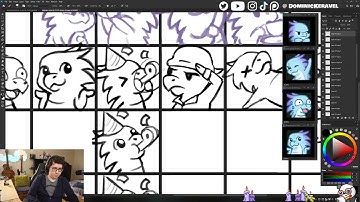 Making Twitch Emotes for Streamer IceTokki Part 2