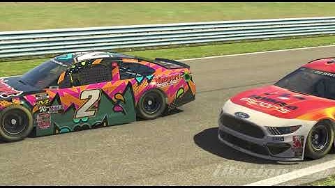 White Flag Battle at Watkins Glen - iRacing A Fixed