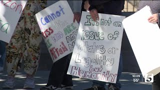 Group holds rally at state Capitol to uplift immigrant voices
