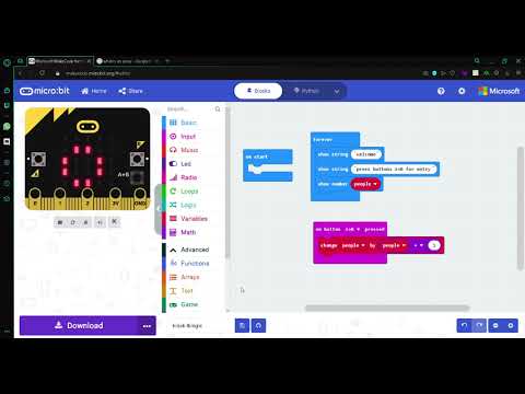 1st iteration of MicroBit code