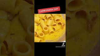 LA MIA CARBONARA PER IL CARBONARA DAY.