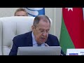 С.В.Лавров на встрече мининдел в формате «Россия-Центральная Азия»,  Минск, 12 апреля 2024 года