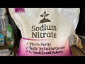 Sodium Nitrate Black Powder