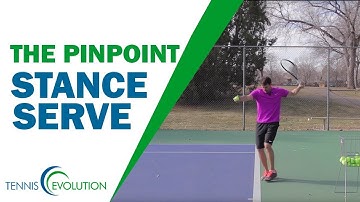 The Pinpoint Serve Stance Breakdown | TENNIS SERVE
