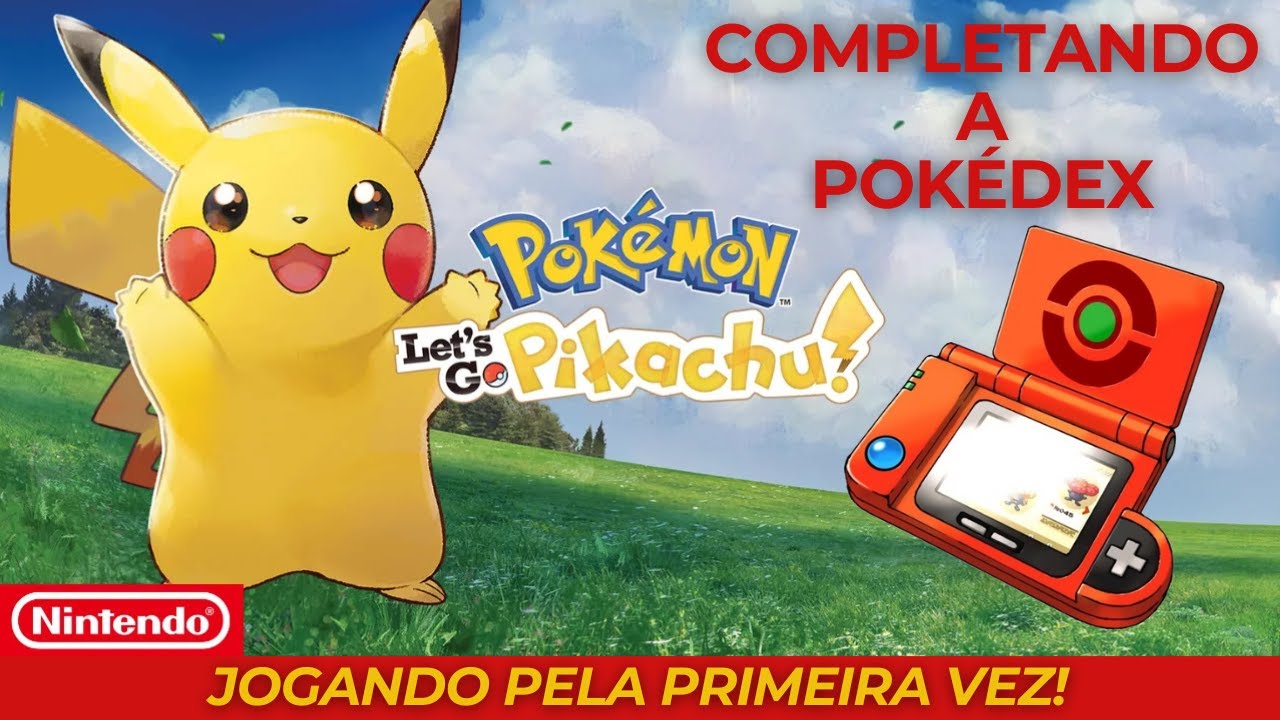 Pokémon Let's Go Pikachu | Completando a Pokédex ️ | Nintendo Switch 🕹️ ...