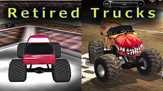 11 Retired Monster Jam Legends in 11 Different Monster Truck Games
