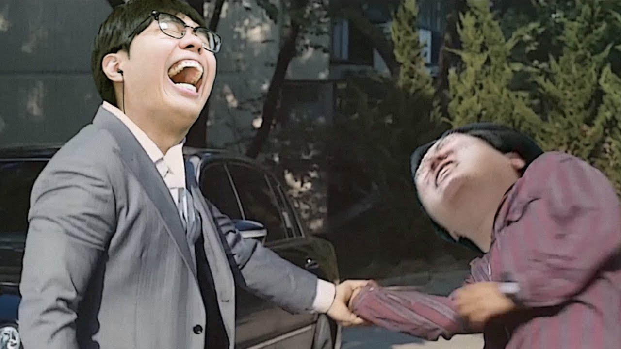 동숙이 형 손목 비틀기