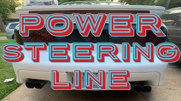 2002 trans am high pressure power steering line #howto#camaro