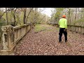 Abandoned Bridge In The Woods Of Georgia (Hidden Treasure Found)