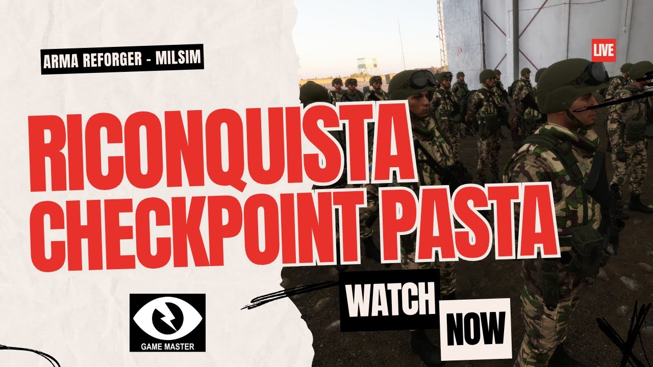 Riprendere Checkpoint Pasta: Milsim estremo a Mogadiscio | Arma Reforger | MOS Italia