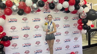 Kristen B  1st Place Magic City Figure Skating  Competition