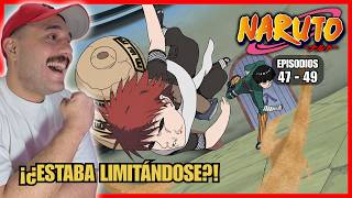 ¡ROCK LEE SE QUITÓ LAS PESAS… Y SE CONVIRTIÓ EN UNA BESTIA!🤯| Reacción NARUTO Ep.47-49 (Primera vez)