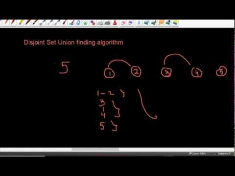 Disjoint Set Union Find Algorithm | Part-1 | Abhishek Babbar - YouTube