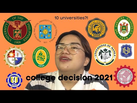 college decision 2021: i applied to 10 universities (up, ust, feu, plm and many more!)