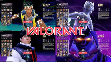 Valorant Agent Select Animation & Voice Lines