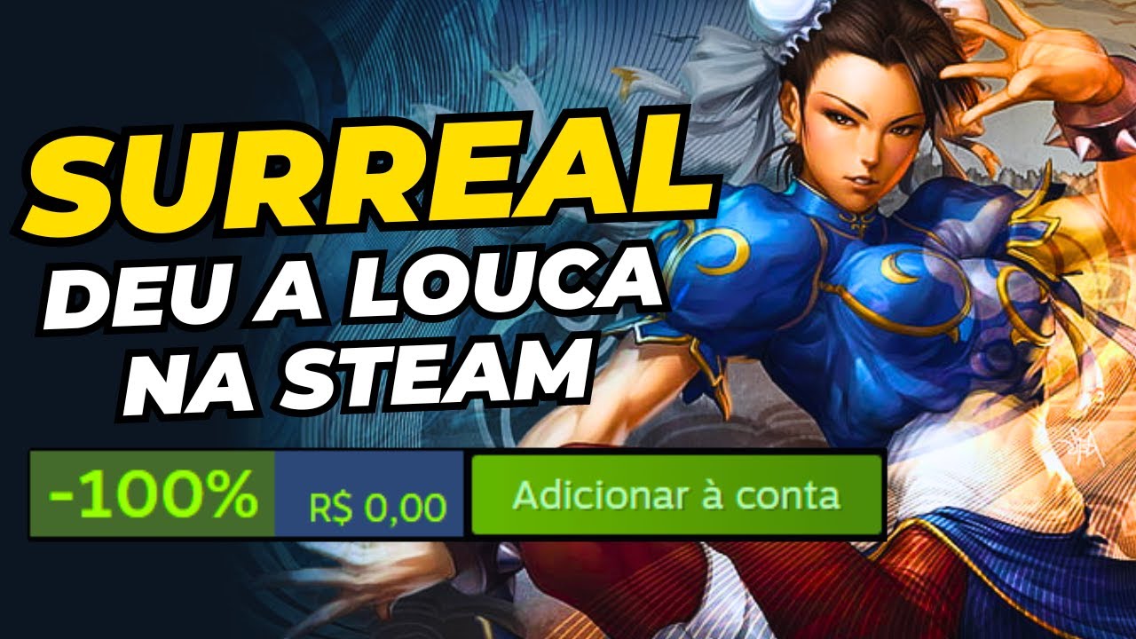 8 Jogos GRÁTIS, jogos abaixo de 10 reais na STEAM e mais promoções