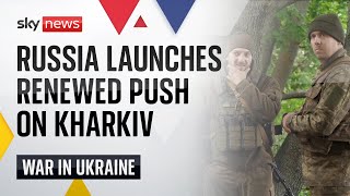 War in Ukraine: Russian forces tighten grip on Kharkiv region Resimi