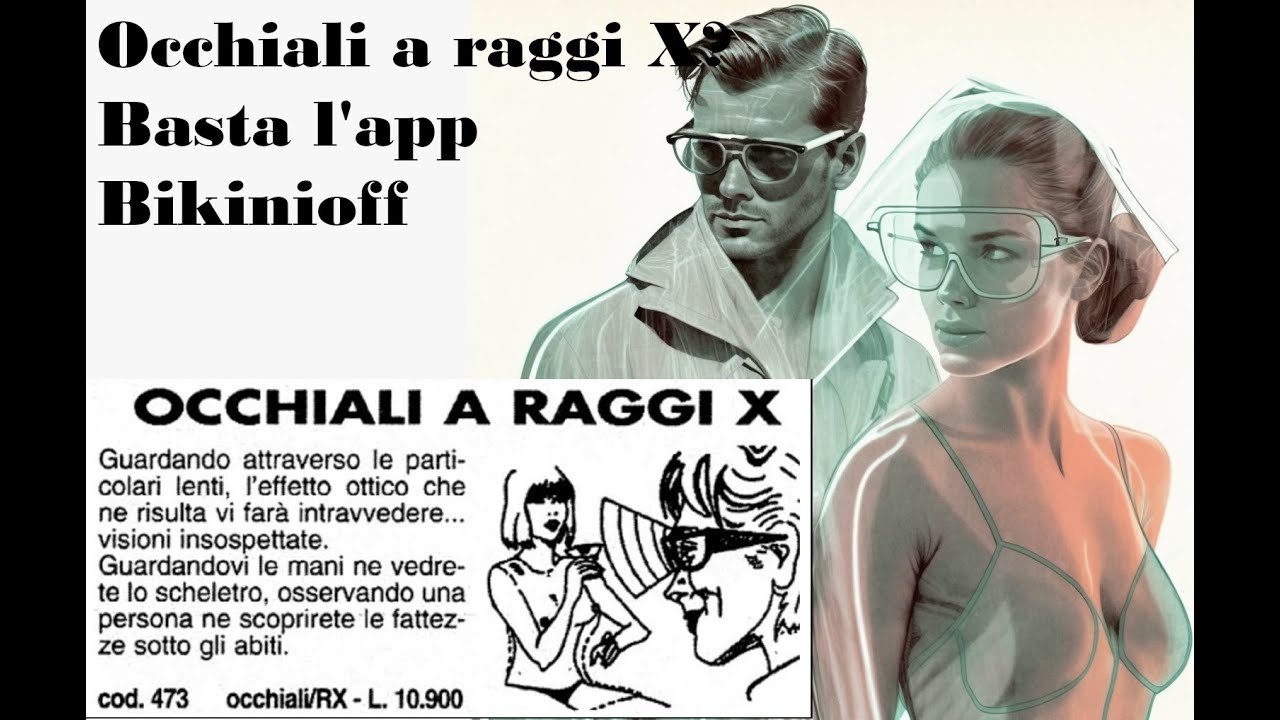 Per vedere le donne nude non servono gli occhiali a raggi X, basta l'AI
