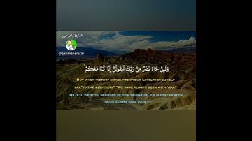 ومن الناس من يقول امنا بالله ❣ سورة العنكبوت 🎧القاريء ماهر عرار حالات واتس اب دينية قصيرة مؤثرة قران