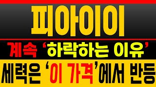 [피아이이 매매포인트] 지금이 기회! ‘이 가격’에서 갭 메우고 바로 반등🔥 [매집포착]