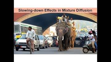 Slowing Down Effects In Mixture Diffusion in Zeolites