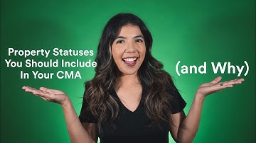 Property Statuses You Should Include in Your CMA (and Why)