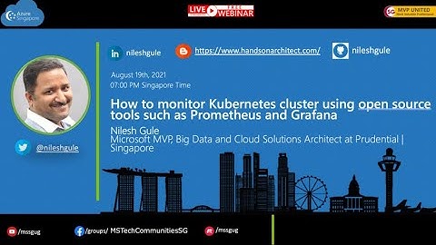 Monitor Kubernetes cluster using opensource tools Prometheus, Grafana