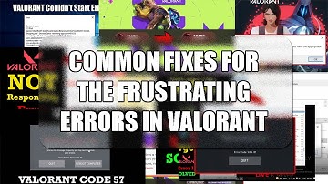 Common Fixes for Valorant Error Code Messages | Latest 2023