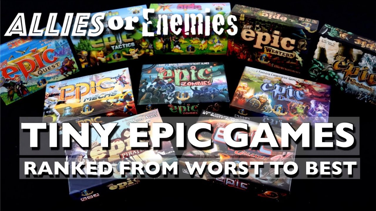Tiny Epic Games Series Ranked - YouTube