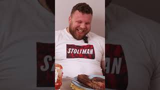 Tom &amp; Luke Stoltman Take On Huge Steak &amp; Hot Chip Challenge!