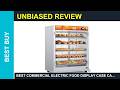 Best Commercial Electric Food Display Case CAMMOO 133Qt 5Tier 900W Commercial Food Warmer w