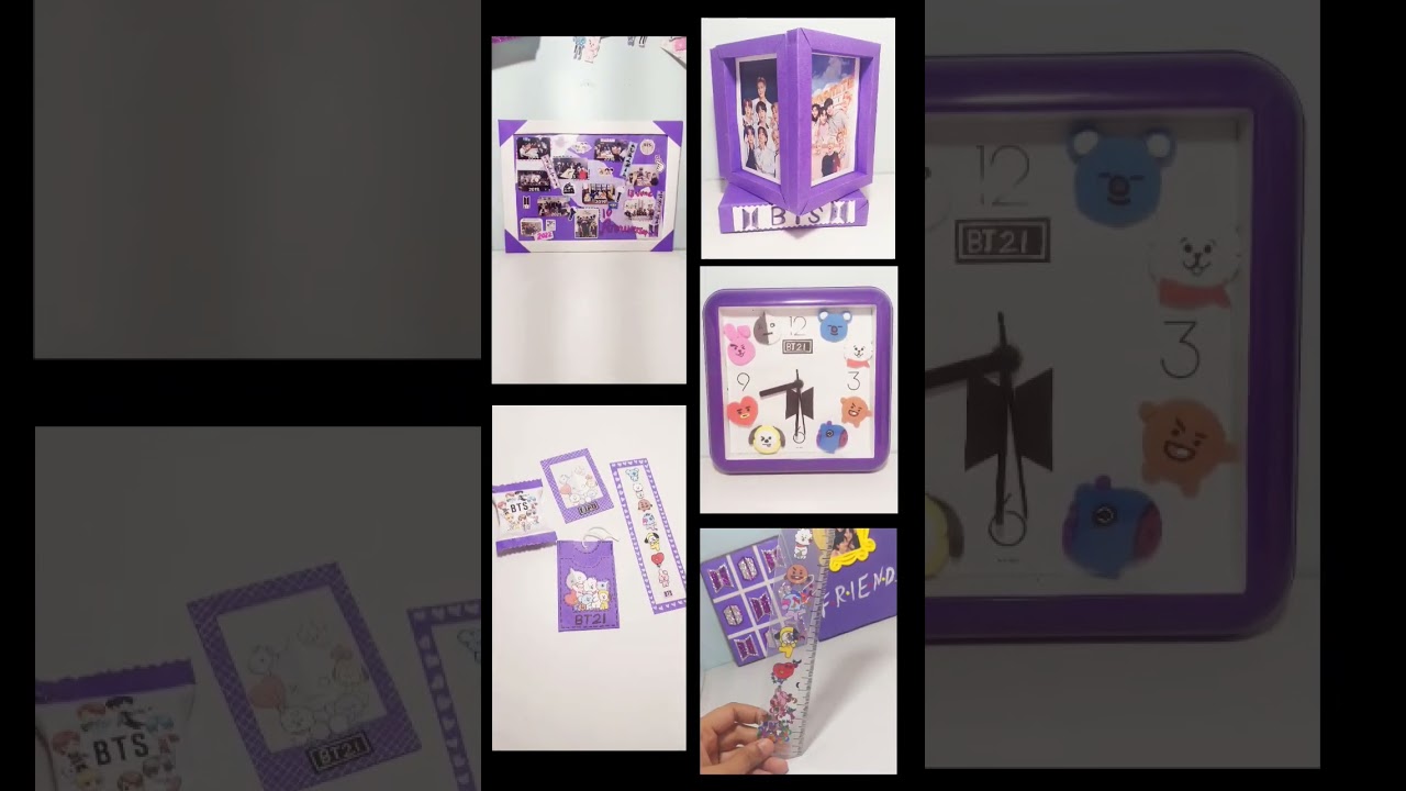 Easy Bts craft / Bts Room Decor / 