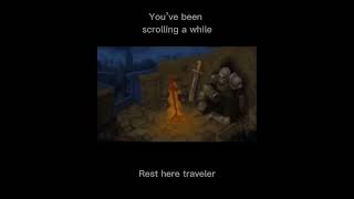 Rest here Traveler?