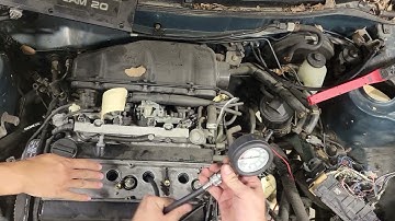 fresh 4AGE 20v blacktop compression test(pre camshaft install)