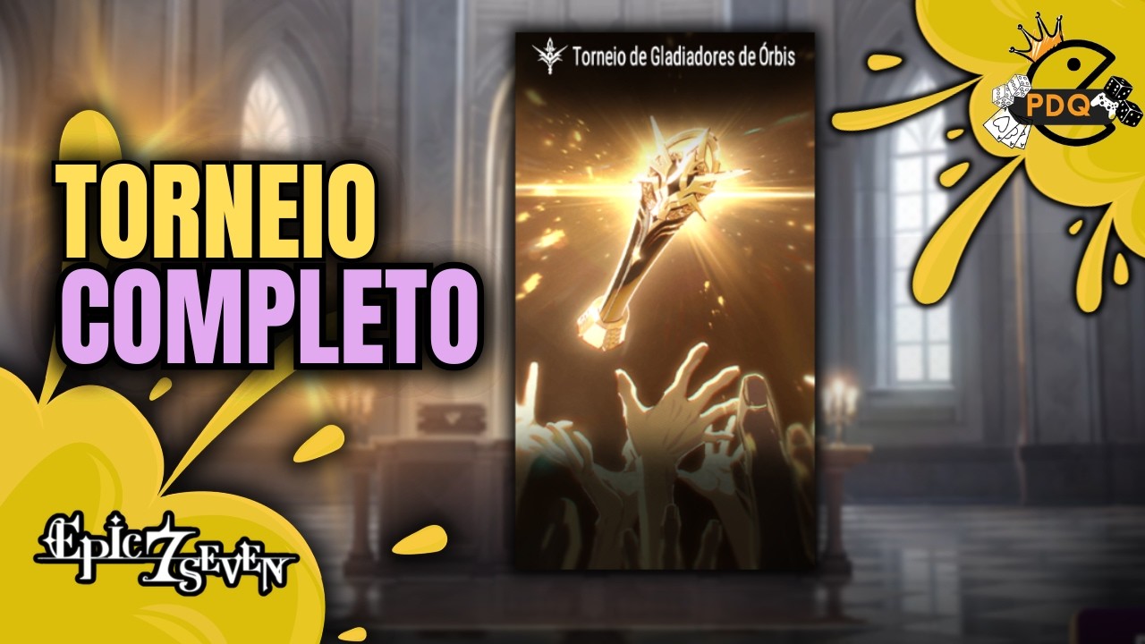 O PvE MAIS DIVERTIDO DO EPIC SEVEN? 🏆 Torneio de Gladiadores de Orbis