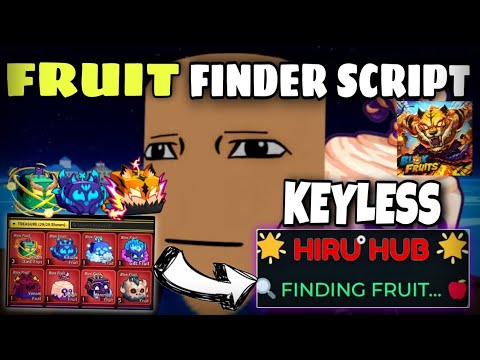 Blox Fruit FRUIT FINDER Script [NO KEY]- Easy Mythical Fruit | No Ban | No Key | Easy Dragon 🔥