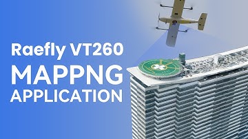 What can VTOL drones do? Raefly VT260 UAV Mapping application sharing