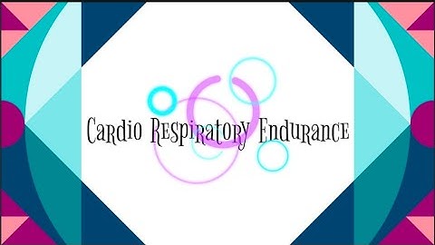 MIDTERM EXAM (PRACTICAL) CARDIO RESPIRATORY ENDURANCE