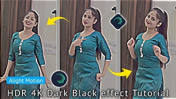 HDR 4K Cc Graphics Colour Grading | Alight Motion | hdr cc new effect tutorial | Technical Asmatali 