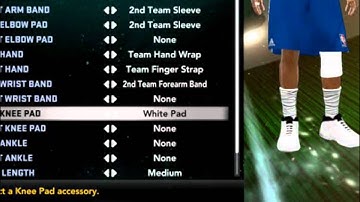 NBA 2k11 My Player creation