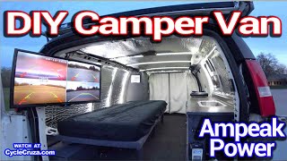 DIY Camper Van Conversion Bug Out Van  | Ampeak Inverters